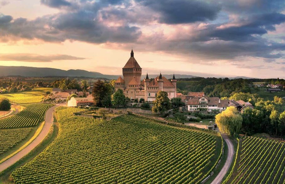 Château de Vufflens, Vufflens-le-Château, Switzerland, Switzerland